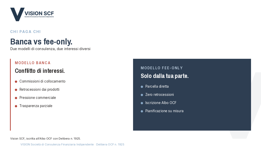 Conviene affidarsi ad un consulente finanziario indipendente